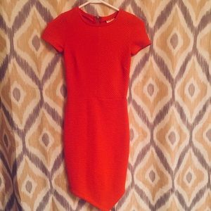 Orange Coral Dress by Debbie Dabby